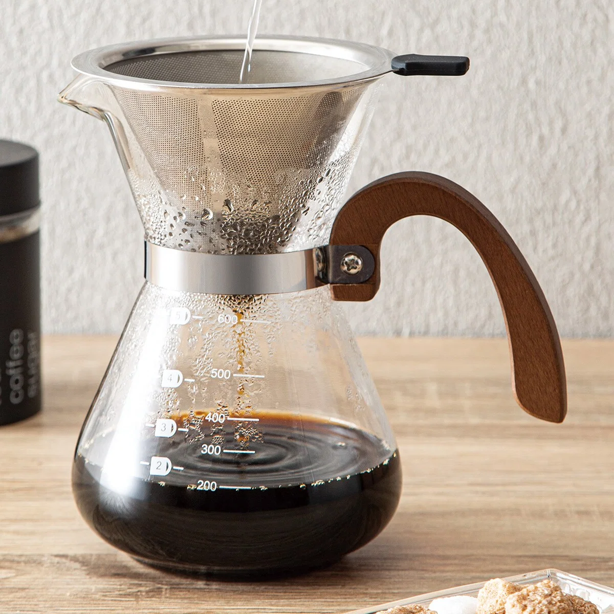 Classic GLASS COFFEE MAKER 600ML CR191 Exclusive