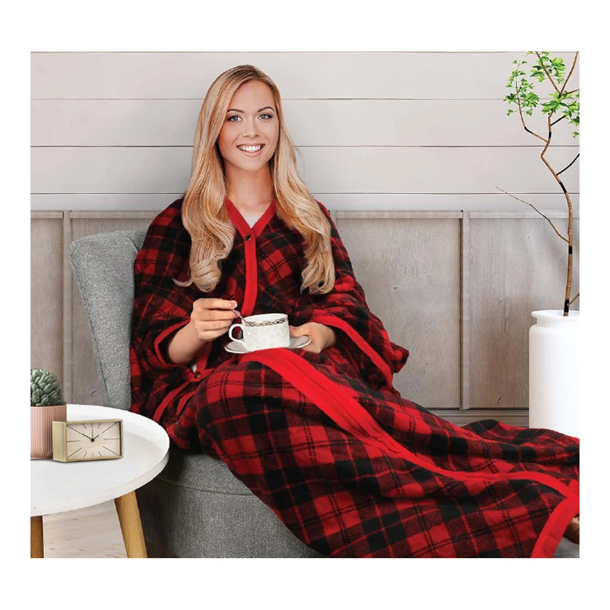 Durable Lauren Taylor - Fleece Tv Blanket Genuine