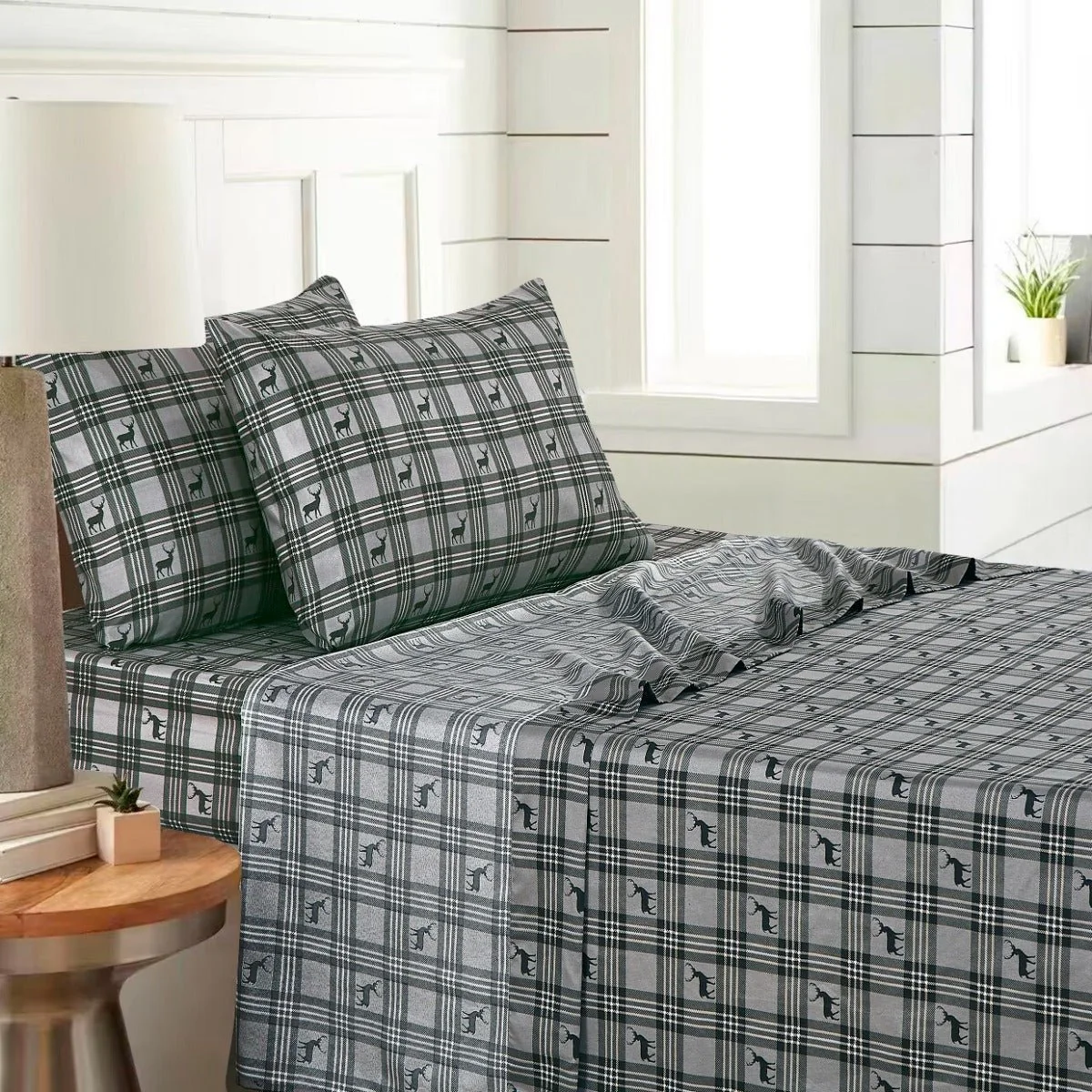 Elite LAUREN TAYLOR - BRAHM Microfiber Sheet Set Solid
