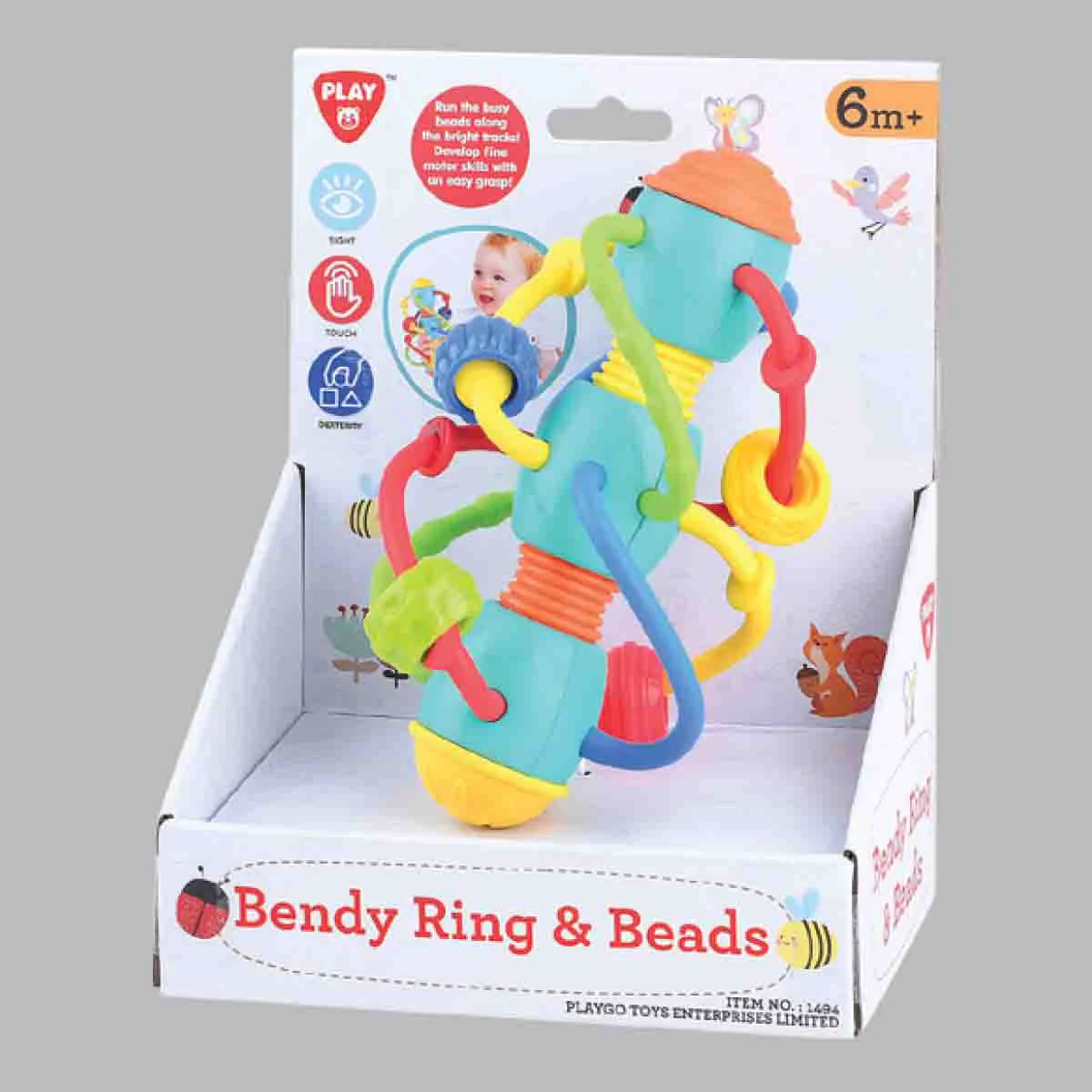Long-Lasting Playgo-bendy Rings Beads Artisan