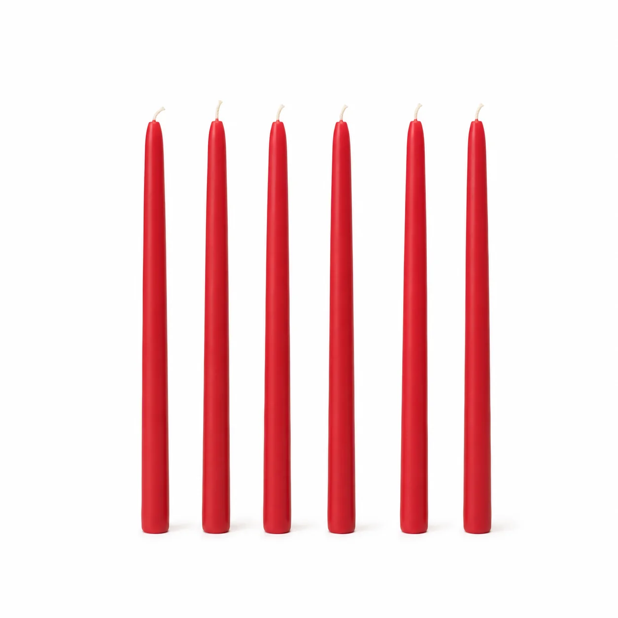 First-Class Lauren Taylor - Set of 6 Elegant Dinner Candles Proven