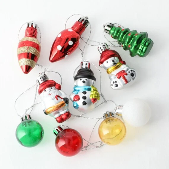 Traditional CHRISTMAS S 10 MINI ORNAMENTS YF-20-JP004 n2AS High-Performance