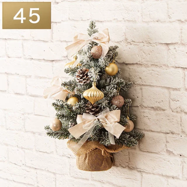 Functional CHRISTMAS TREE TCA24-035-A SNOW GOLD n4GW Long-Lasting