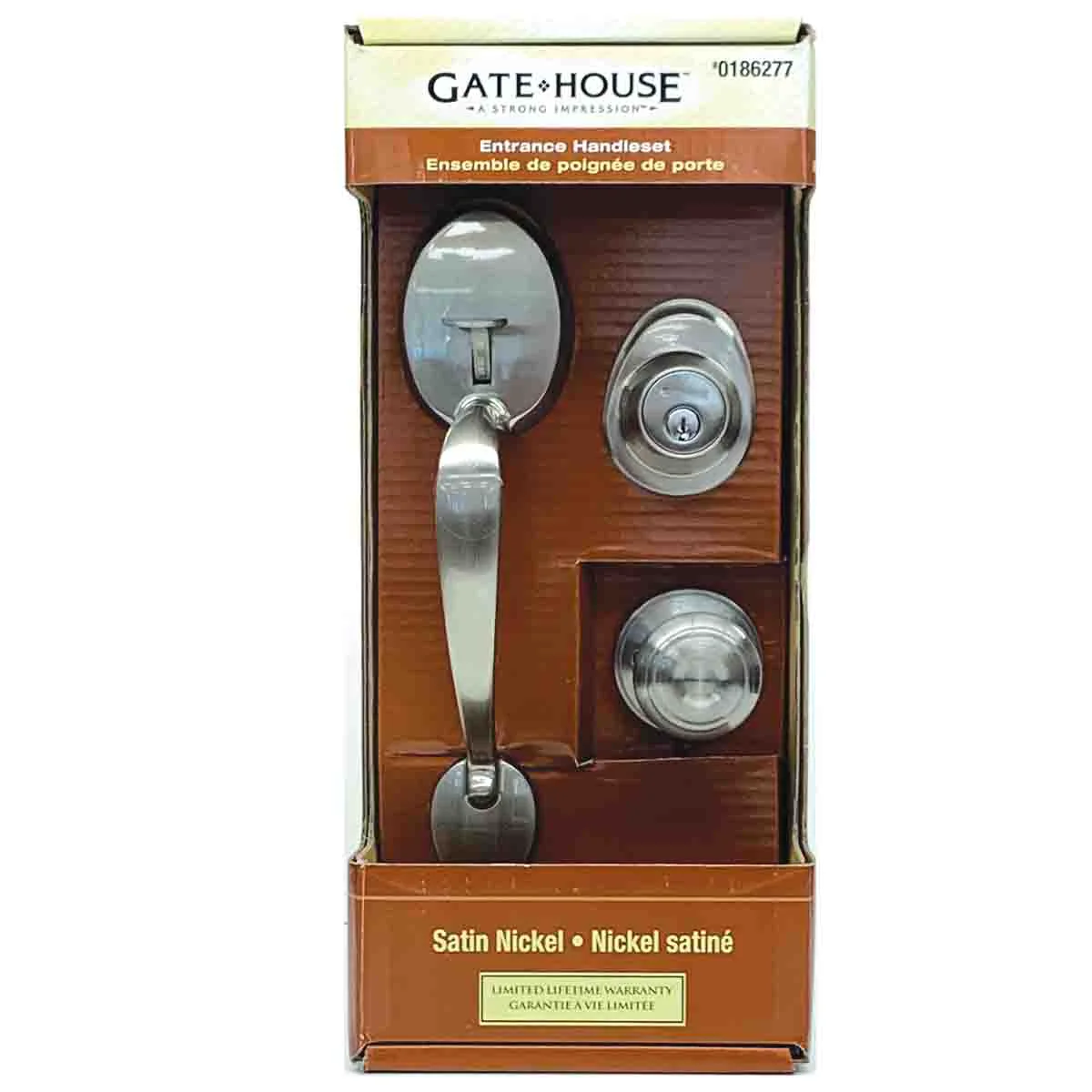 Efficient Front Door Handle Lock Set white Selected