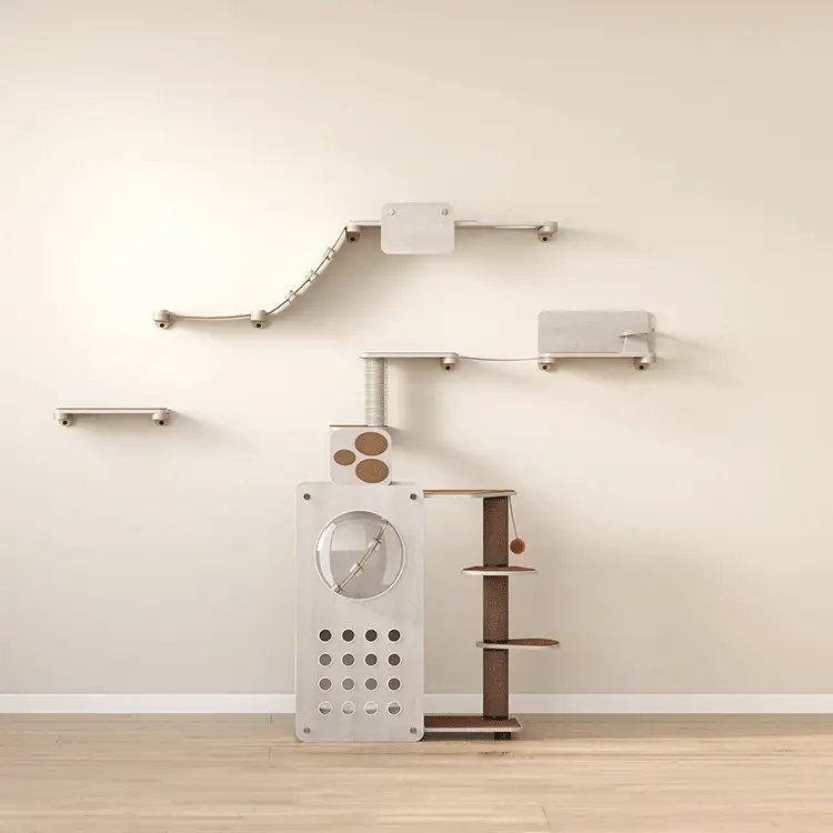World-Class SONGMICS HOME SONGMICS Home Cat Litter Box Enclosure Snapsemble Superfast Assembly Litter Box Cabinet Double Latches Hooks Cat House 21.7 x 19.7 x 19.7 Inches Rustic White and Honey Brown Certified