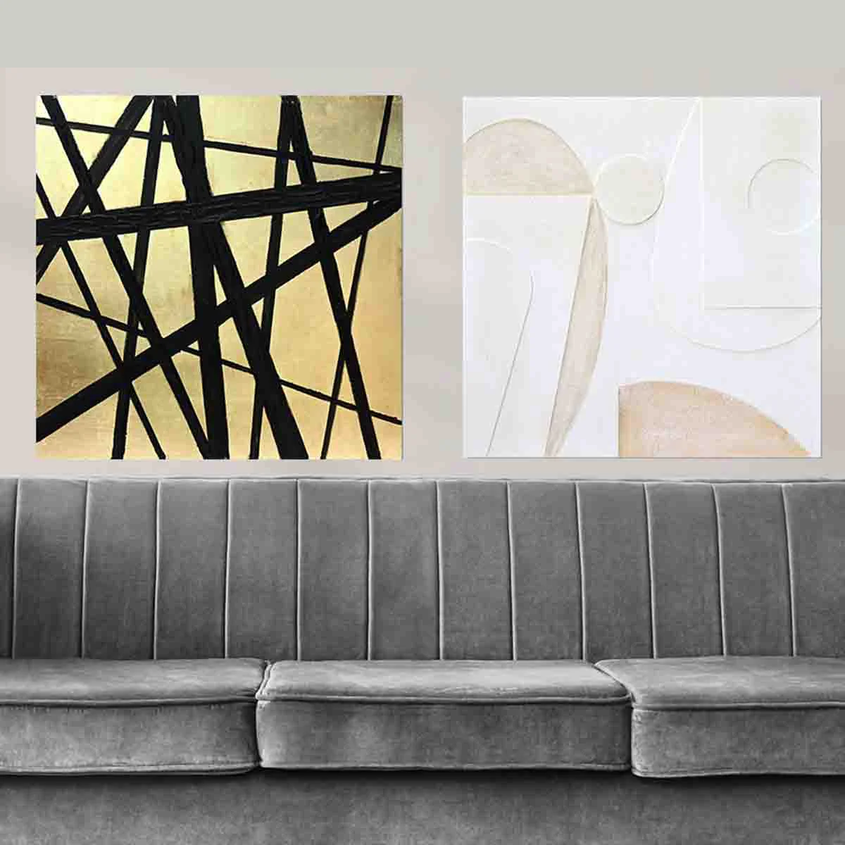 Smart Canvas Hand Painted 80x80cm Genuine