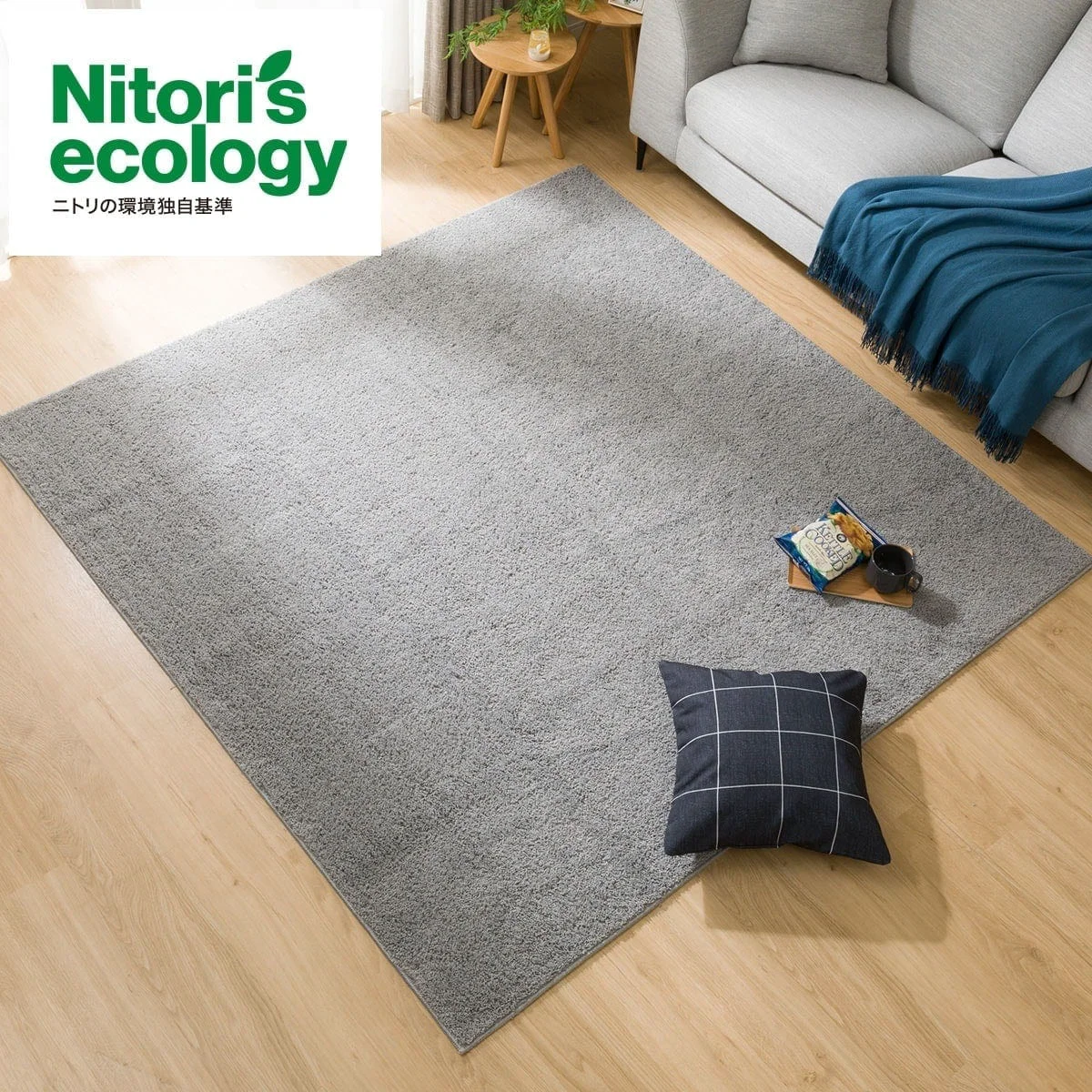 Sophisticated RUG N CLEAN WASH GY 200X240 Functional
