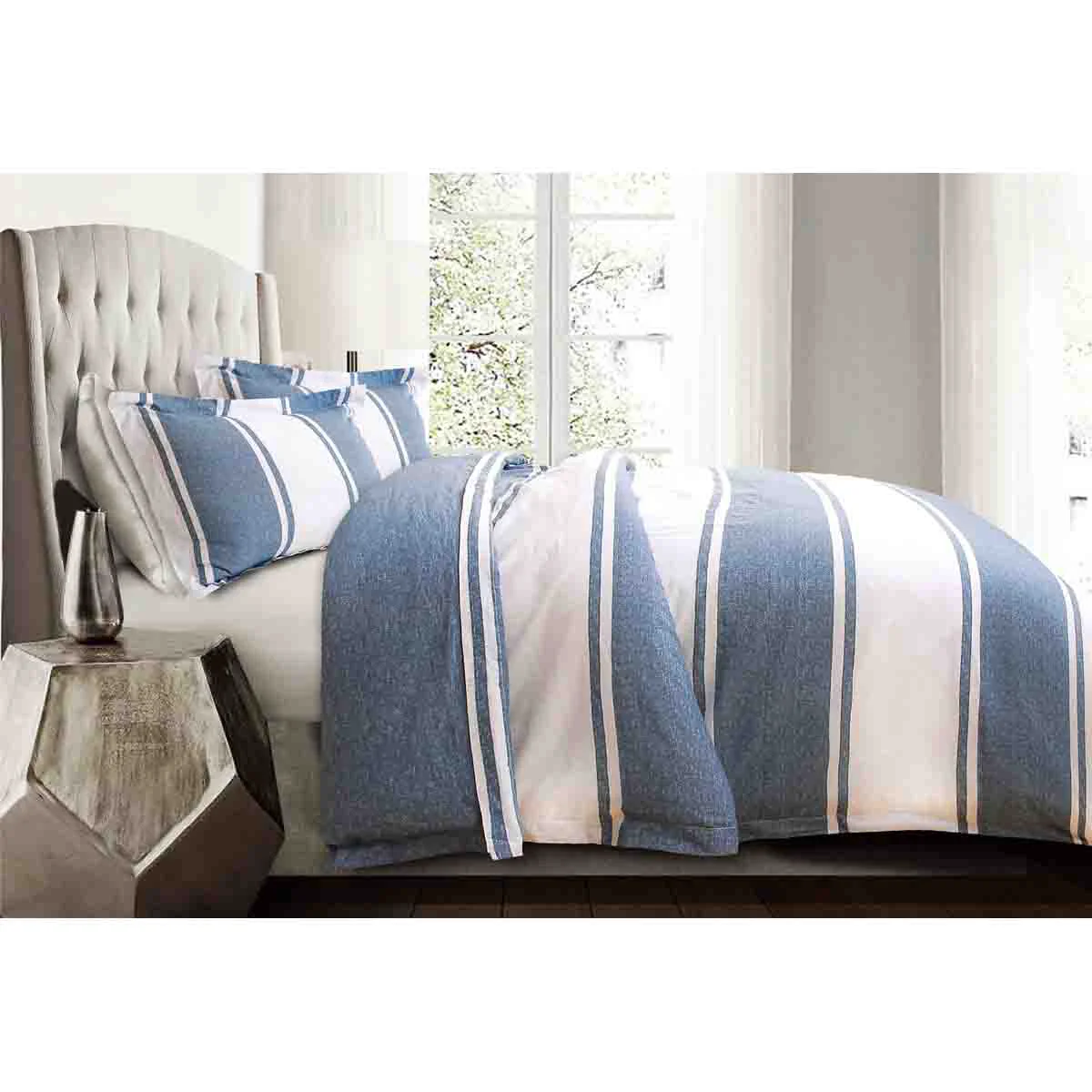Exceptional Lauren Taylor -RAWSON 3PCS Jacquard Duvet Cover Set Soft