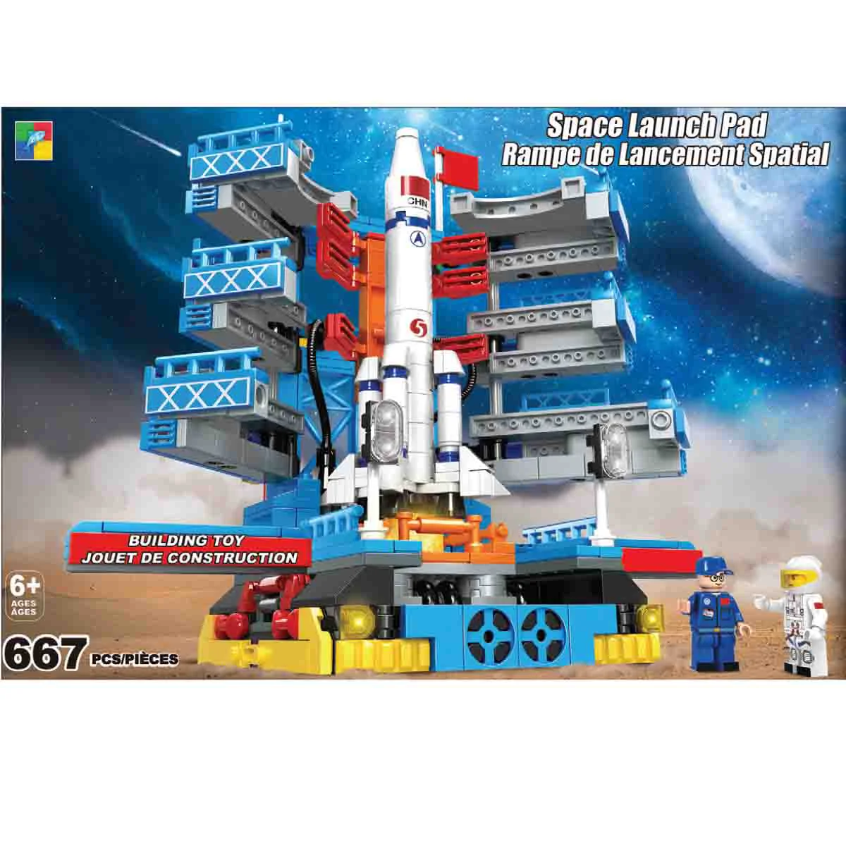 Solid Space Launch Pad 667 Pcs Easy-to-Use