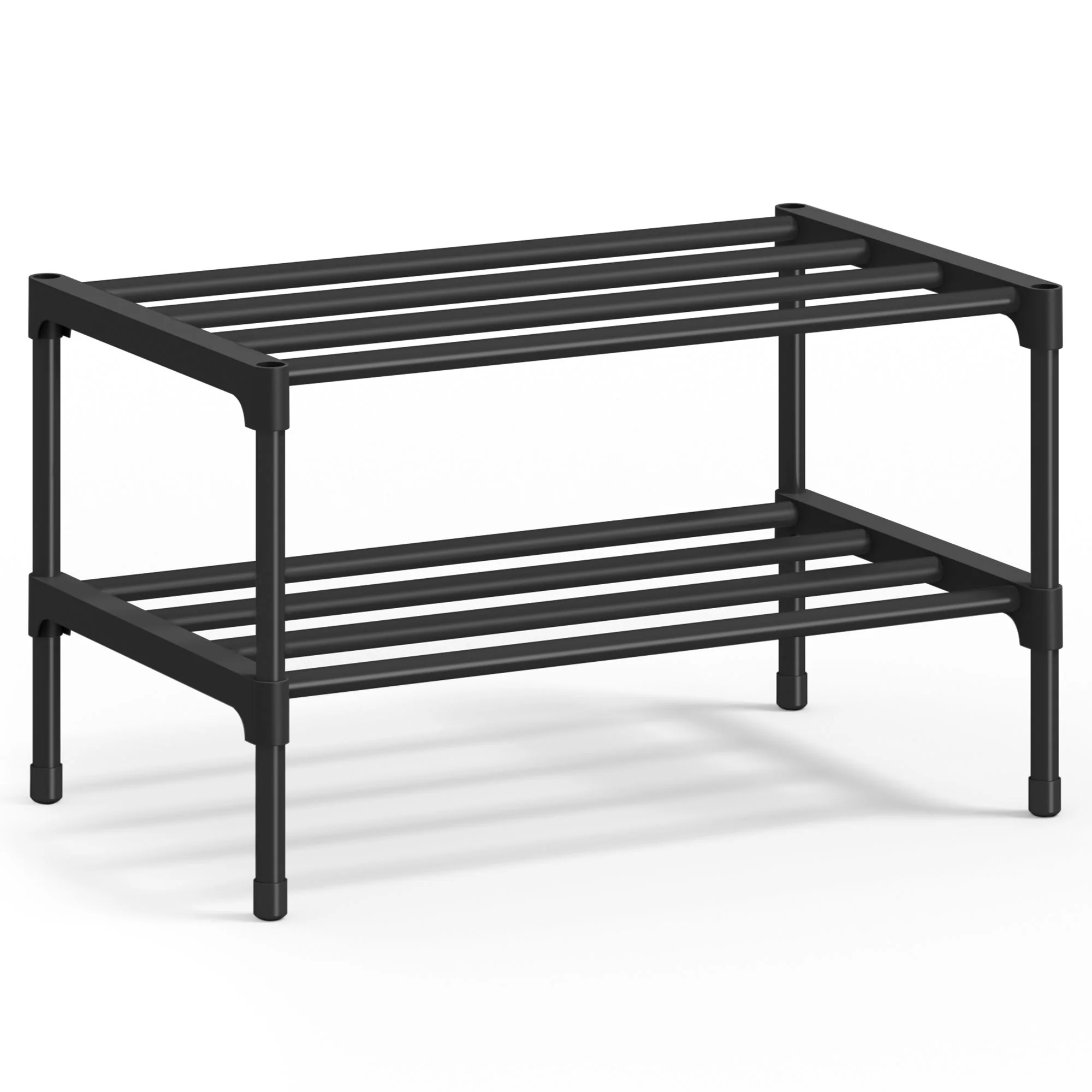 Luxury SONGMICS Shoe Rack for Closet Compact Metal Shoe Organizer Shelf for Entryway Next-Generation