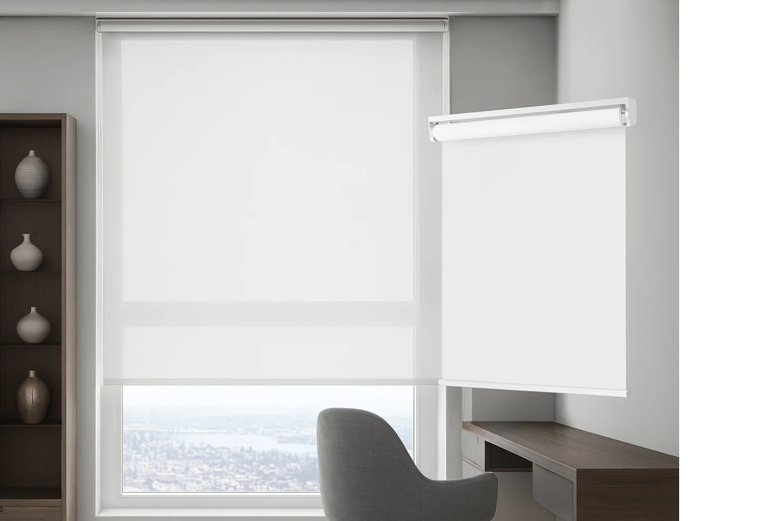 Natural Cordless solar Blind 10 Light Filtering Verified