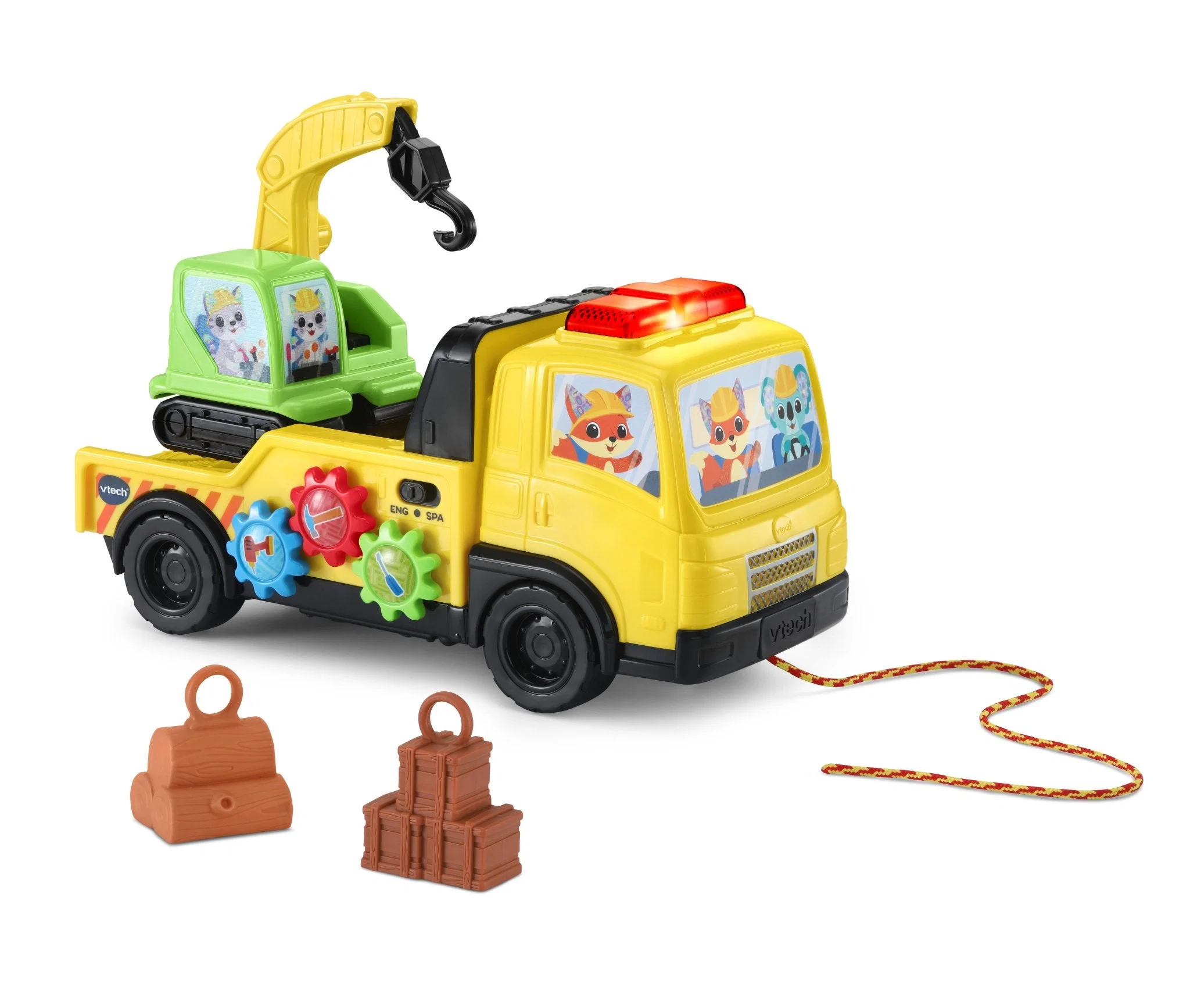 Environmentally Friendly VTech® Take Me to the Construction Site™ Proven