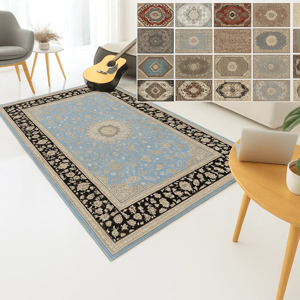 Eco-Friendly Assorted Carpets OSIAN 7 X9 Healthy