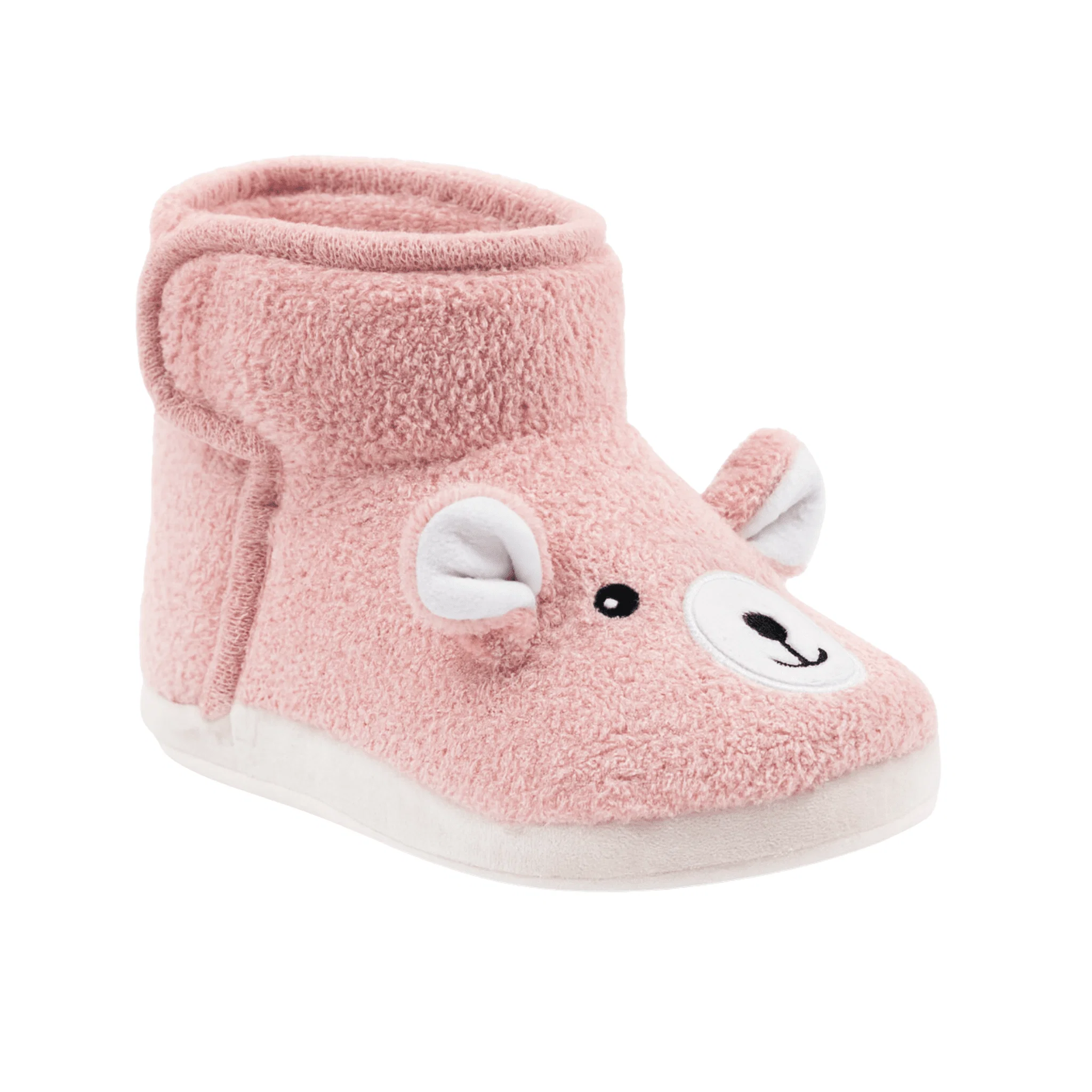 Authentic Fleece Bootie Slippers – Bear Design Relaxed