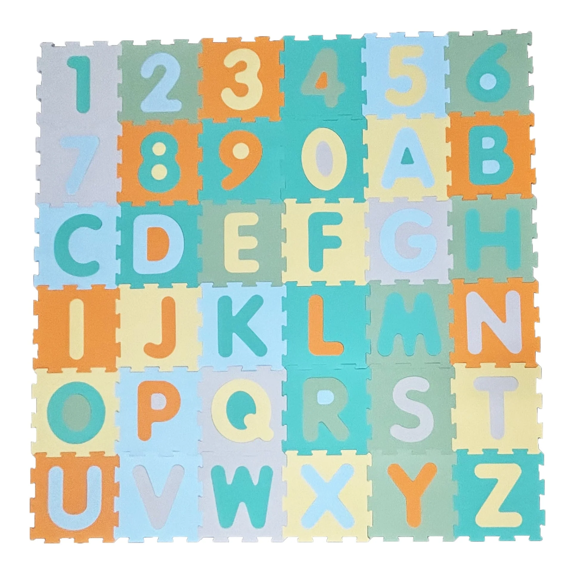 Trendy FOAM MAT INTERLOCKING ALPHABET NUMBER 36 TILES 30X30X1CM Next-Generation