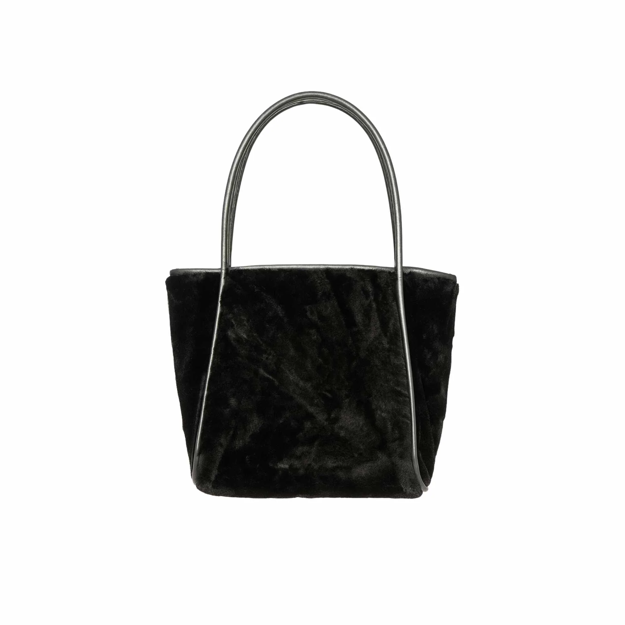 Secure Faux Fur Tote Bag Sustainable