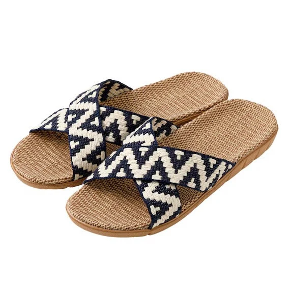 Enhanced ROOM SANDALS TC2501 BK L Natural