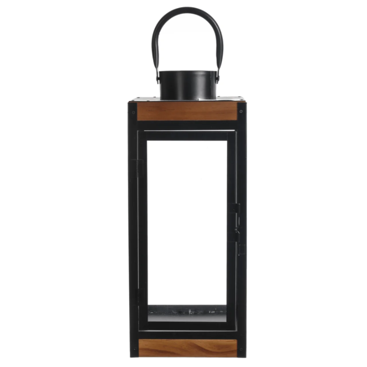 Fine Pine Black Iron Lantern Premium