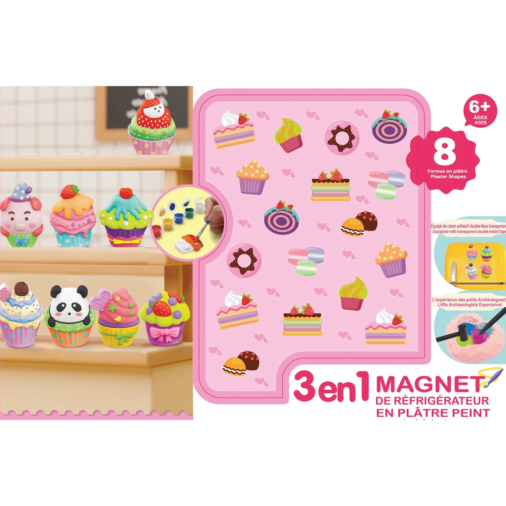 Secure Sweet Treats Fridge Magnets – Mold Paint Kit High-Quality