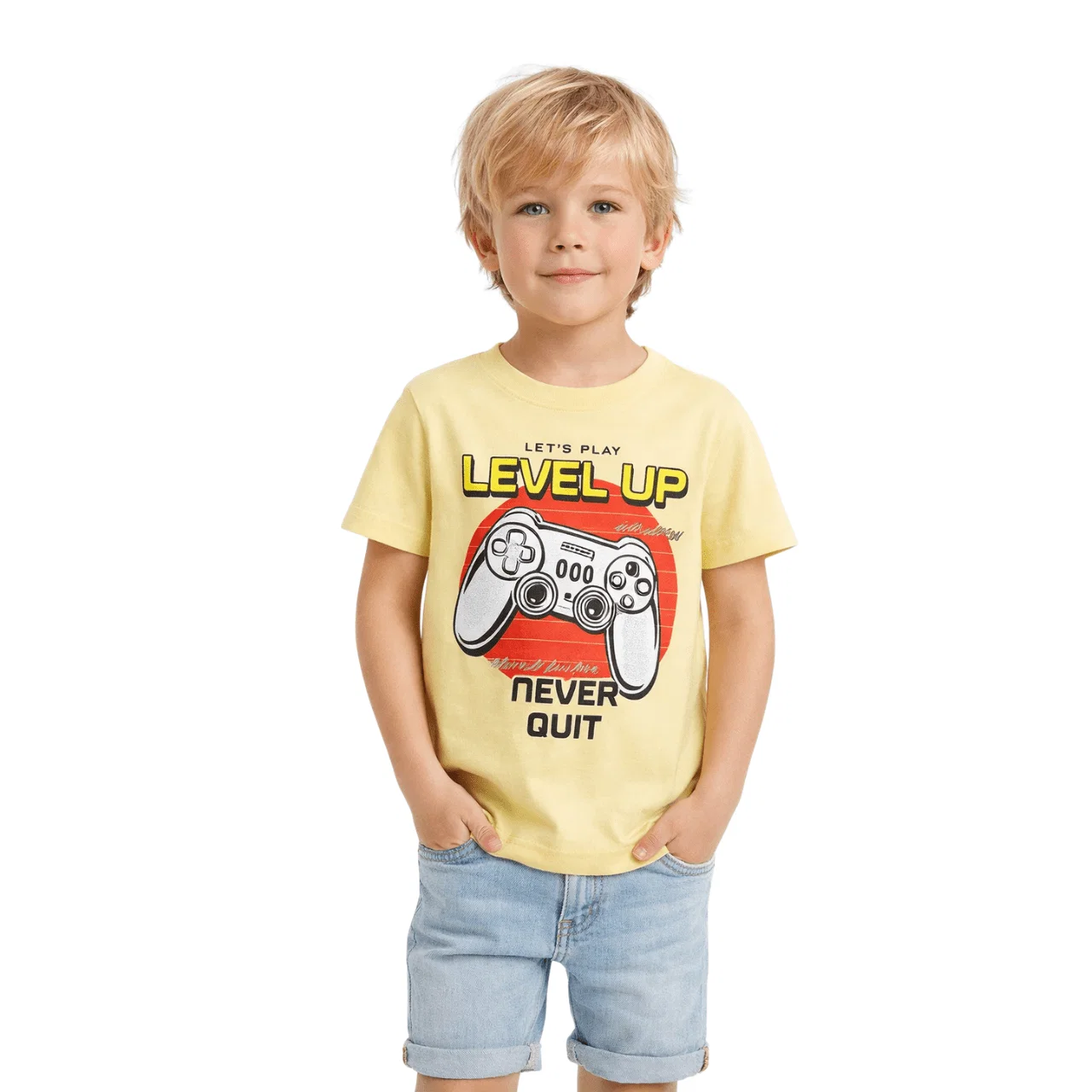 Powerful Boys Graphic Essential Cotton T-Shirt First-Class