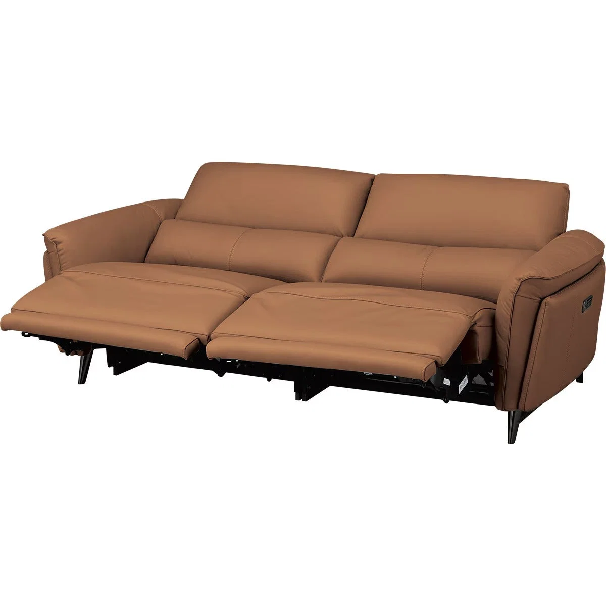 Traditional 2M ELECTRIC 3P SOFA LS02 NW BR Comfortable
