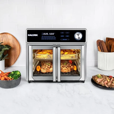 Crafted KALORIK Double Door Air Fryer Oven 1700W Classic
