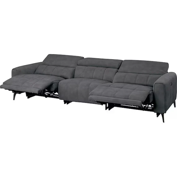 Safe ELECTRIC WIDE 3 SEATER SOFA LS05 PEY DGY Modern
