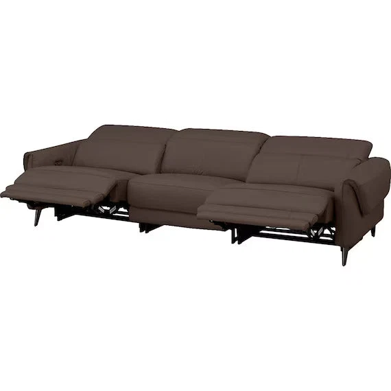 Traditional ELECTRIC WIDE 3 SEATER SOFA LS04 NW DMO Detailed