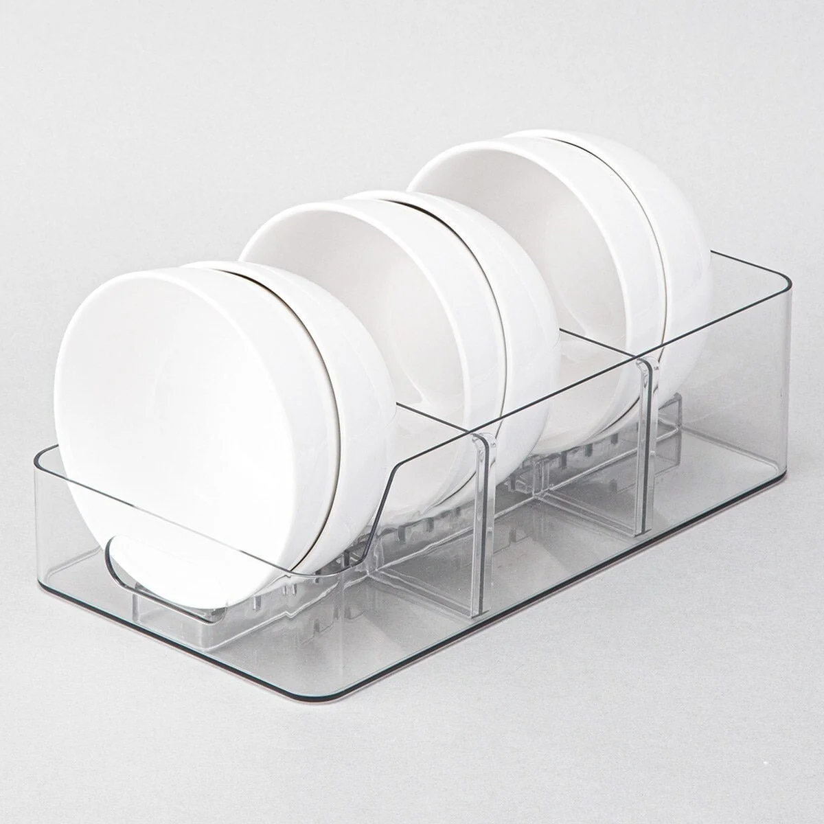 Expertly Made BOWL STAND WITH DIVIDERS NBLANC H80 CL Solid