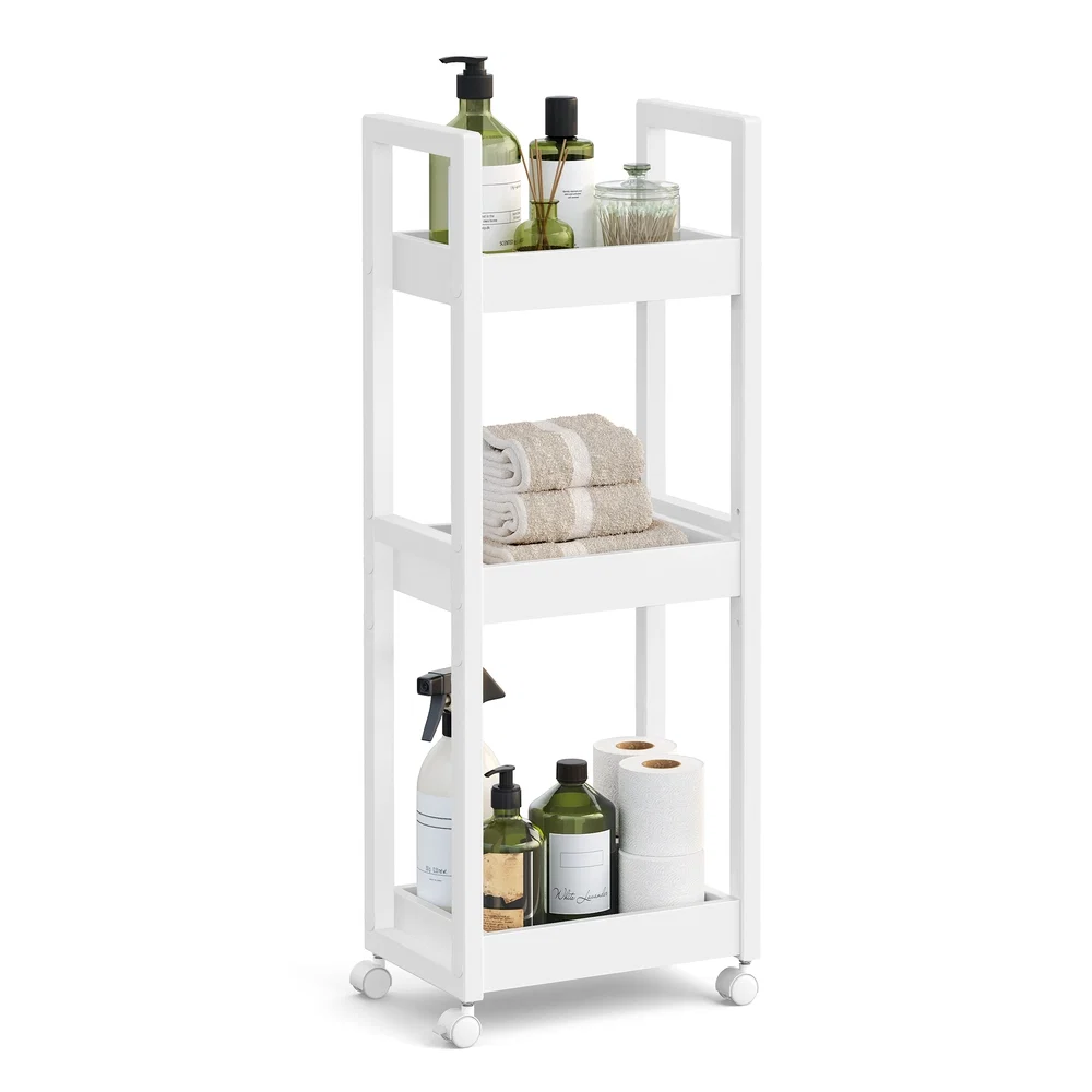 Consistent SONGMICS 3-Tier Utility Cart on Wheels Optimized