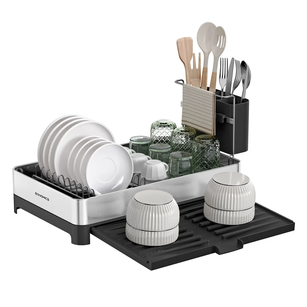 High-Quality SONGMICS Expandable Dish Dryer for Kitchen Counter Outstanding