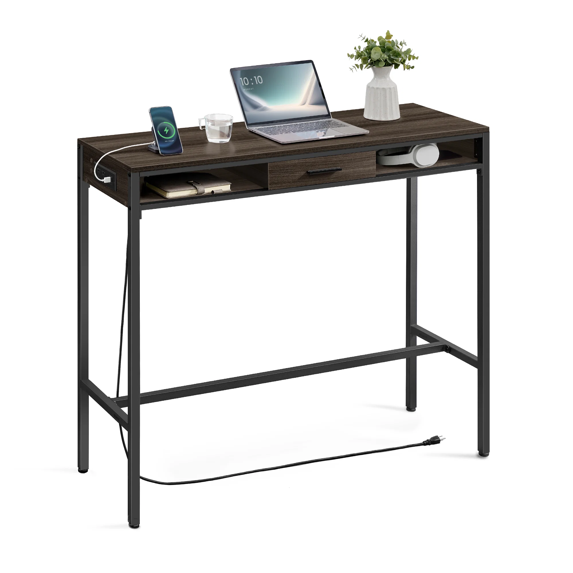 Recyclable VASAGLE VASAGLE Bar Table Bar Height Pub Table Storage Kitchen Dining Table Specialty