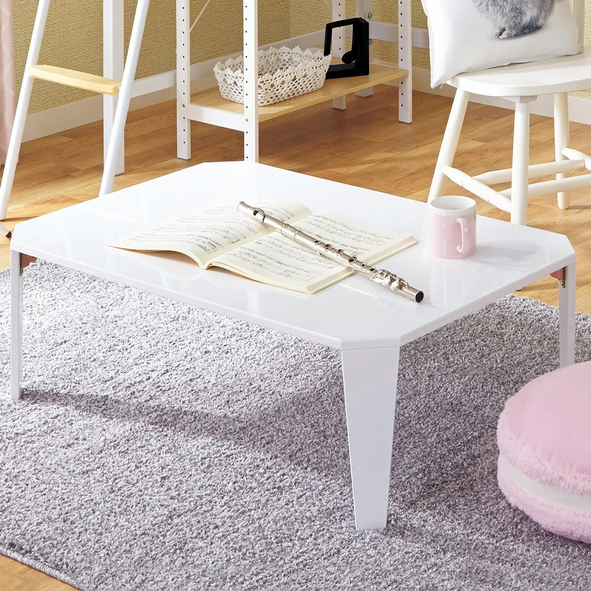 Genuine FOLDING TABLE SHINE 9060 WH Traditional