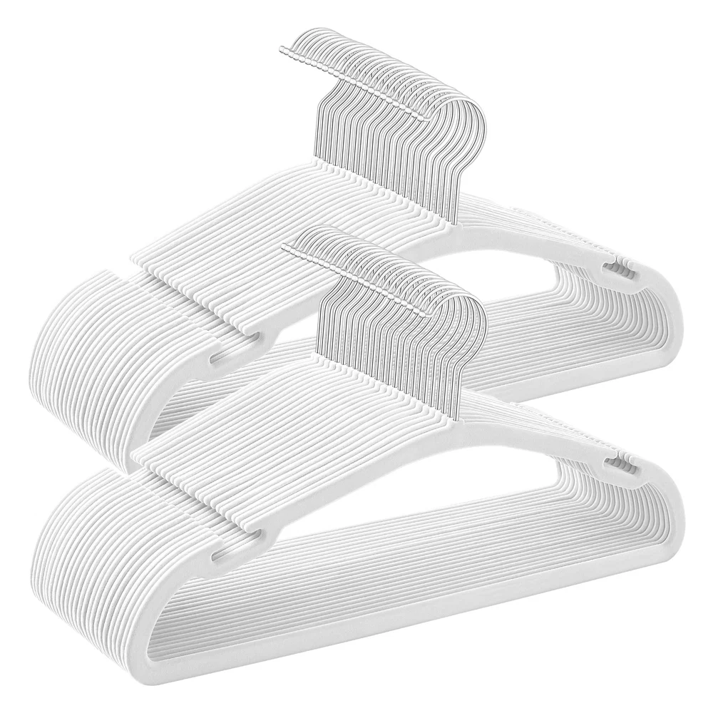 Healthy SONGMICS Velvet Hangers 50 Pack with 360° Swivel Hook Elite