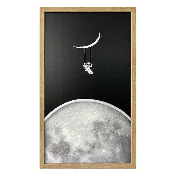 Practical LED CANVAS POSTER MOON XI13 High-Performance