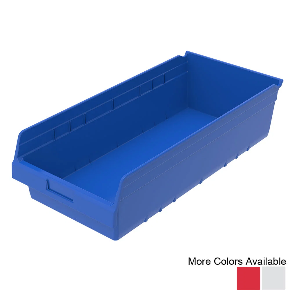 Traditional 23-1 2 quot d x 11 quot w x 6 quot h Akro ShelfMax Bins - 6 Pack Recyclable