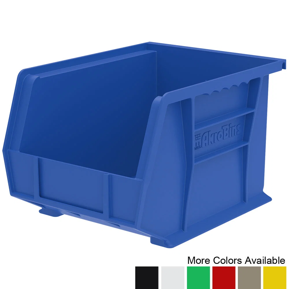 Advanced 10-3 4 quot d x 8-1 4 quot w x 7 quot h Stacking AkroBins - 6 Pack Efficient