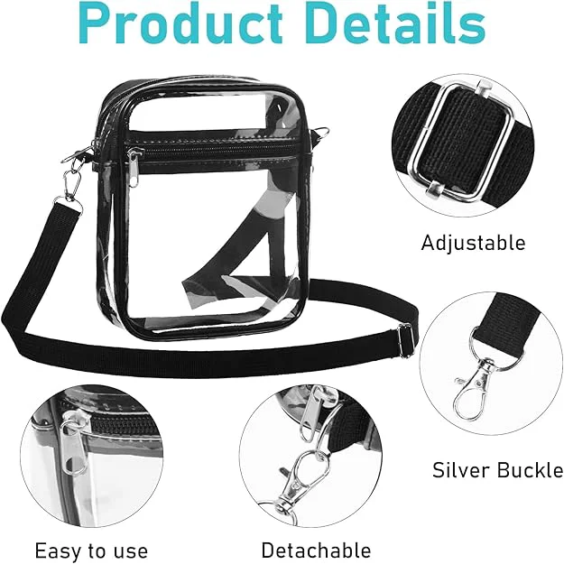 Verified STADIUM CLEAR CROSSBODY High-Performance