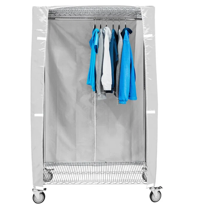 Professional 24 quot d 400 Denier Nylon Cart Covers - White Smooth