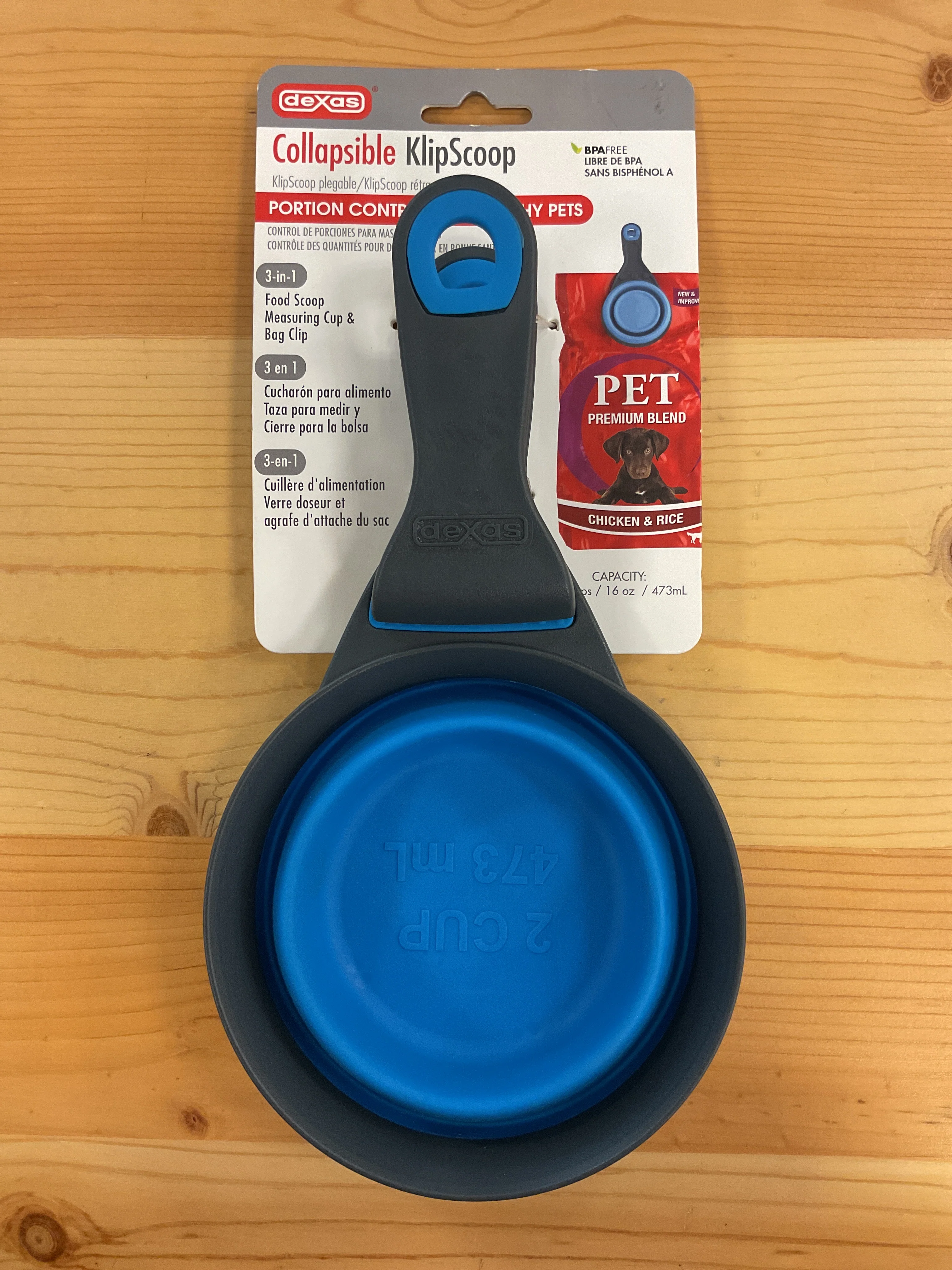 Durable COLLAPSIBLE KLIPSCOOP 2 CUP BLUE Quality