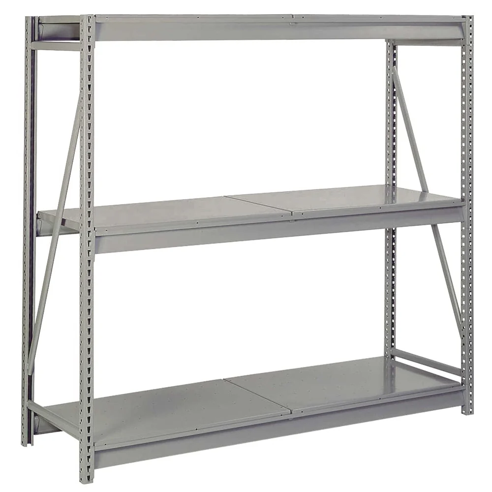 Stylish 60 quot w x 72 quot h Bulk Storage Racks with Solid Decking Quality