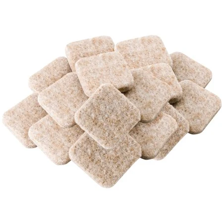 Versatile FELT PADS 1 quot SQ ADH OAT 16PK Expertly Made
