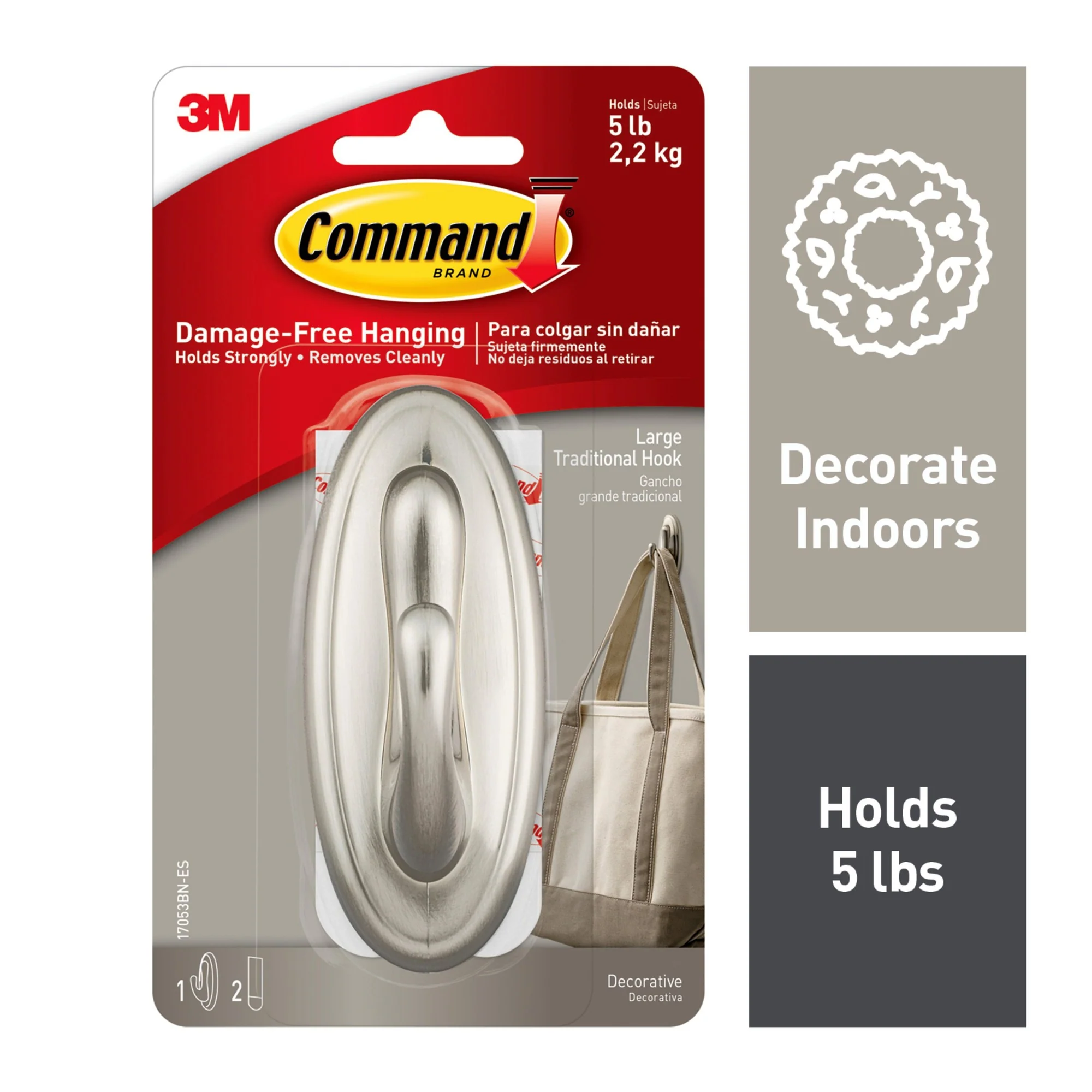 Safe COMMAND TRADITIONAL HOOK 5 BNKL Refined