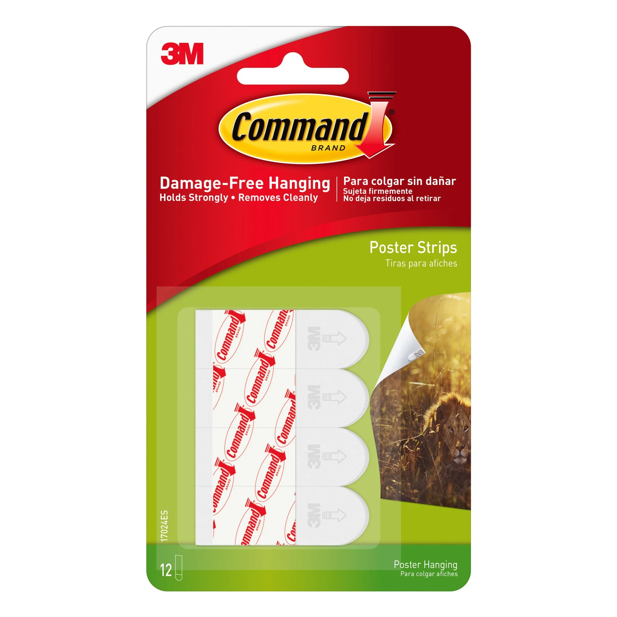 Safe COMMAND POSTER STRIPS 12PK Artisan
