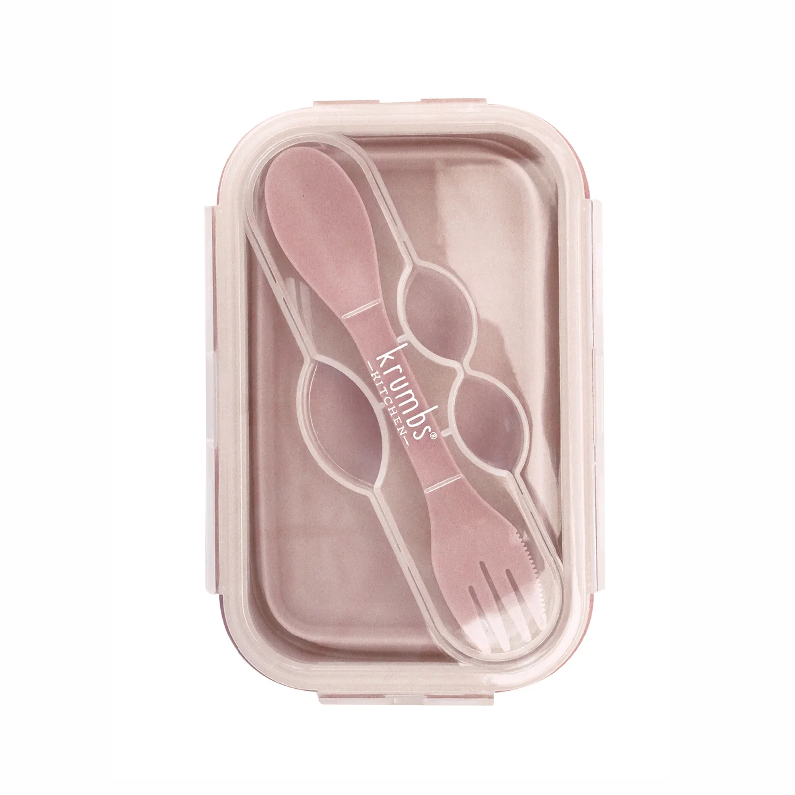 Advanced SILICONE LUNCH CONTAINER CORAL Refined
