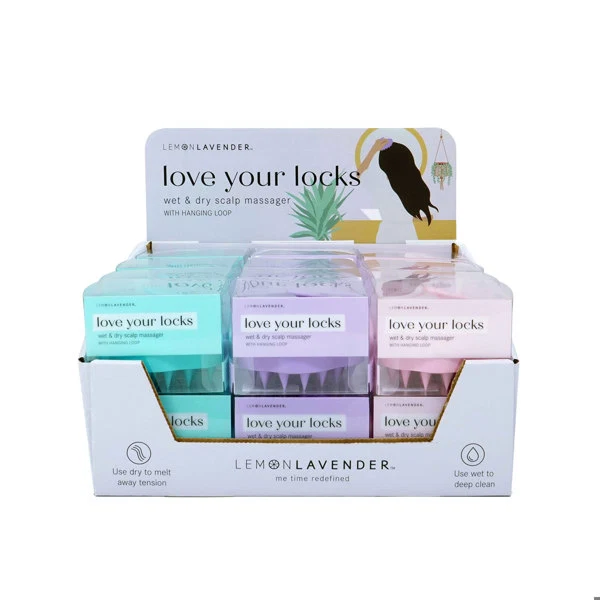 Green LOVE YOUR LOCKS WET amp DRY Practical