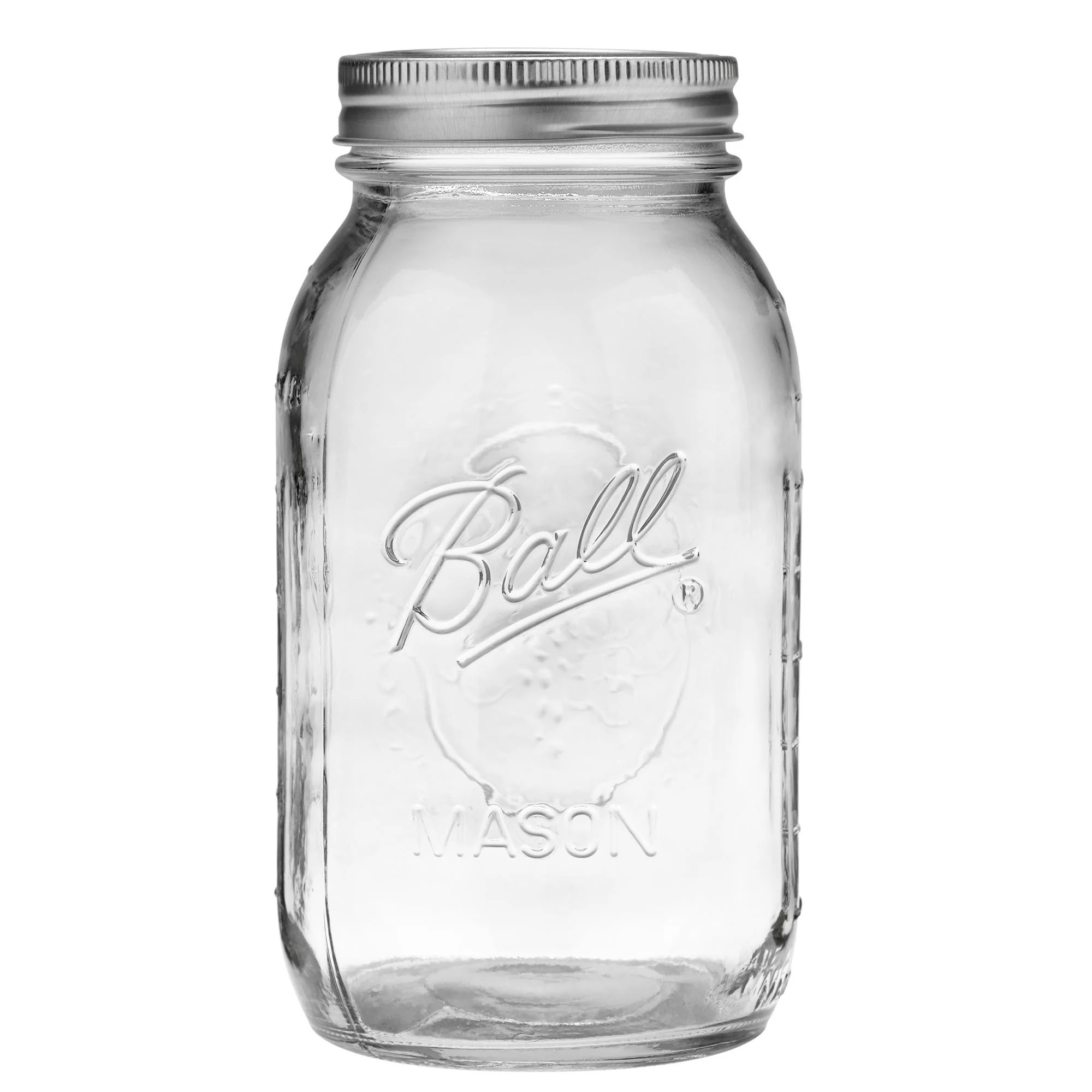 Organic MASON JAR 32oz Carefully Designed