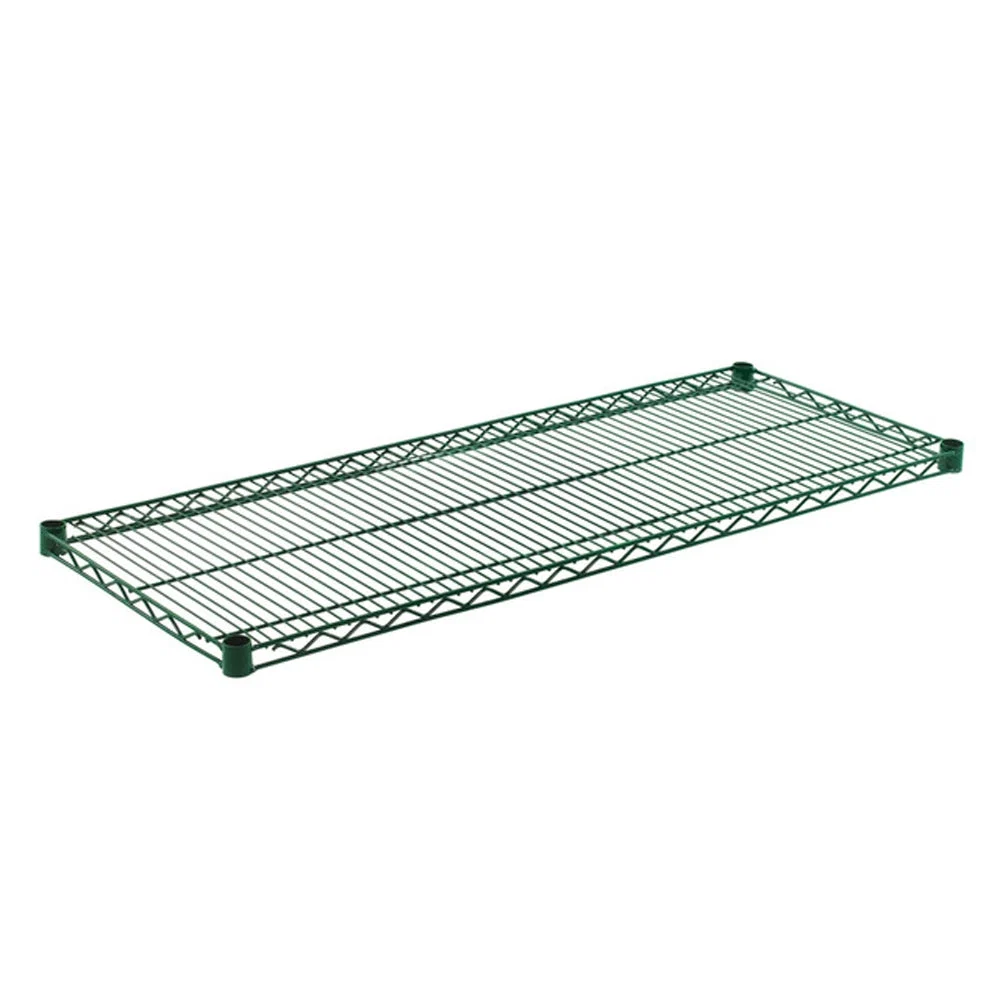 Practical 18 quot d Green Epoxy Wire Shelves Modern