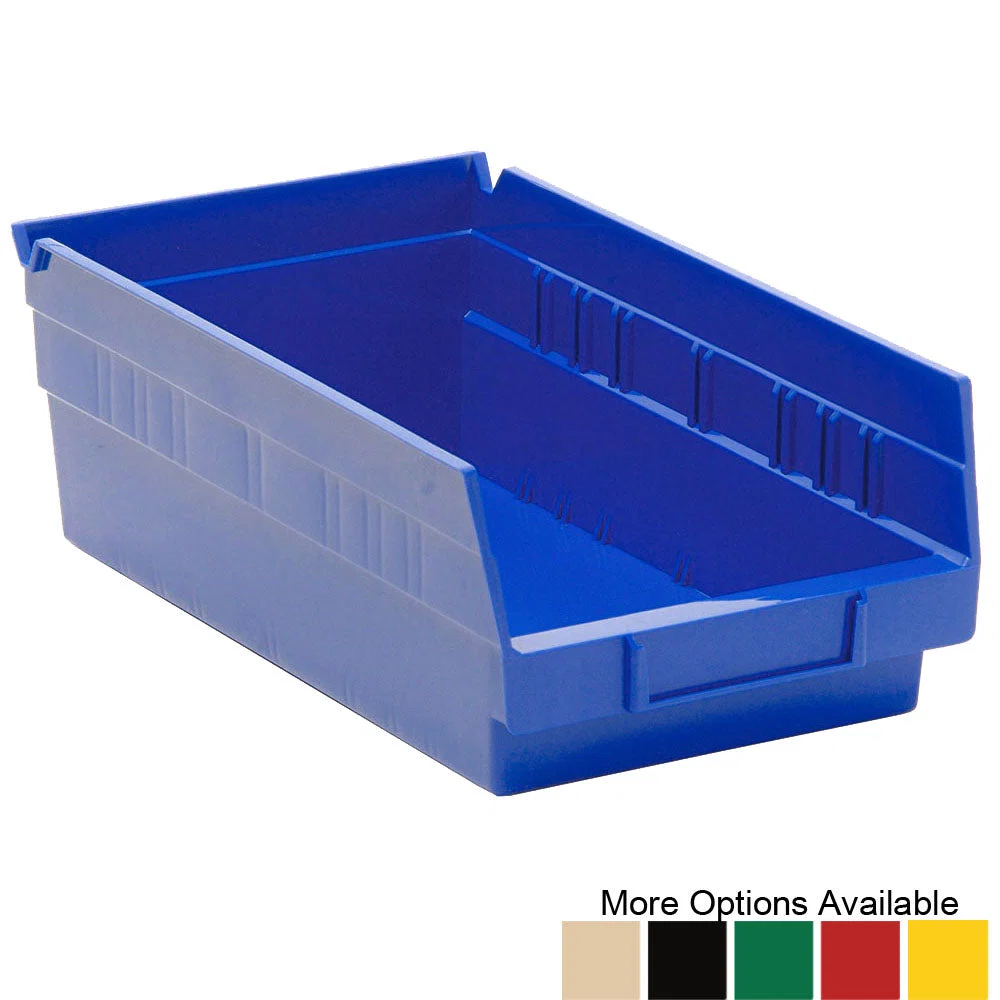 Exclusive 11-5 8 quot d x 6-5 8 quot w x 4 quot h Nesting Shelf Bins - 30 Pack Practical