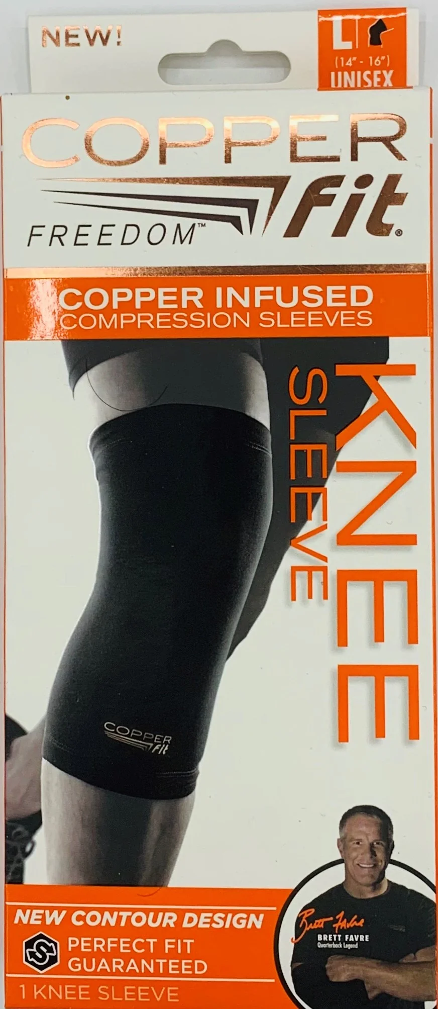 Original COPPER FIT KNEE SLEEVE MEDIUM Dependable